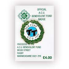Iom Tt Badge (A.C.U. Official)