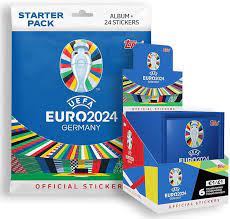 Official Euro 2024 Sticker Multipack