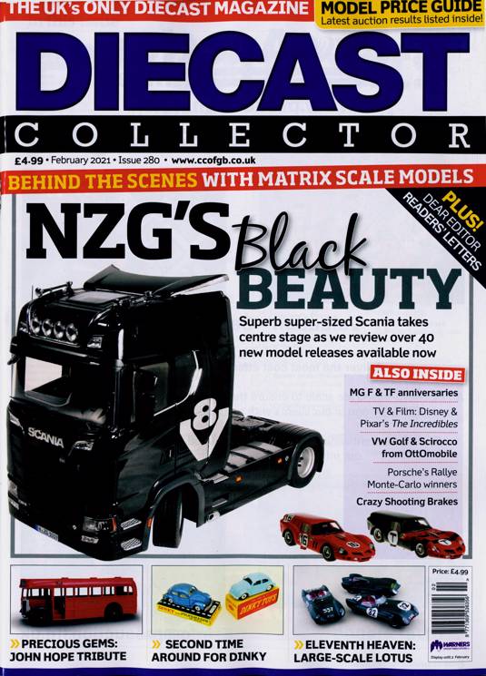 Diecast collector magazine on sale