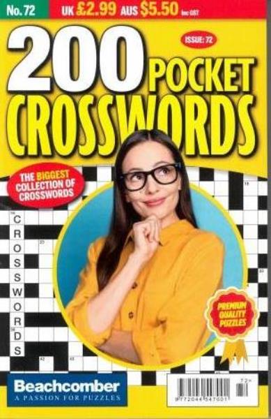200 Pocket Crosswords