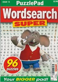 Puzzlelife Wordsearch Super