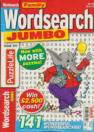 Family Wordsearch Jumbo