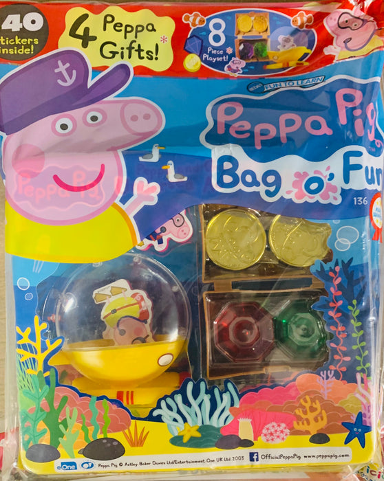 Buy Excel Production Peppa Pig Fun Play School Trolley Bag 41 Cm Bags for  Kids Age 7Y+ | Hamleys India